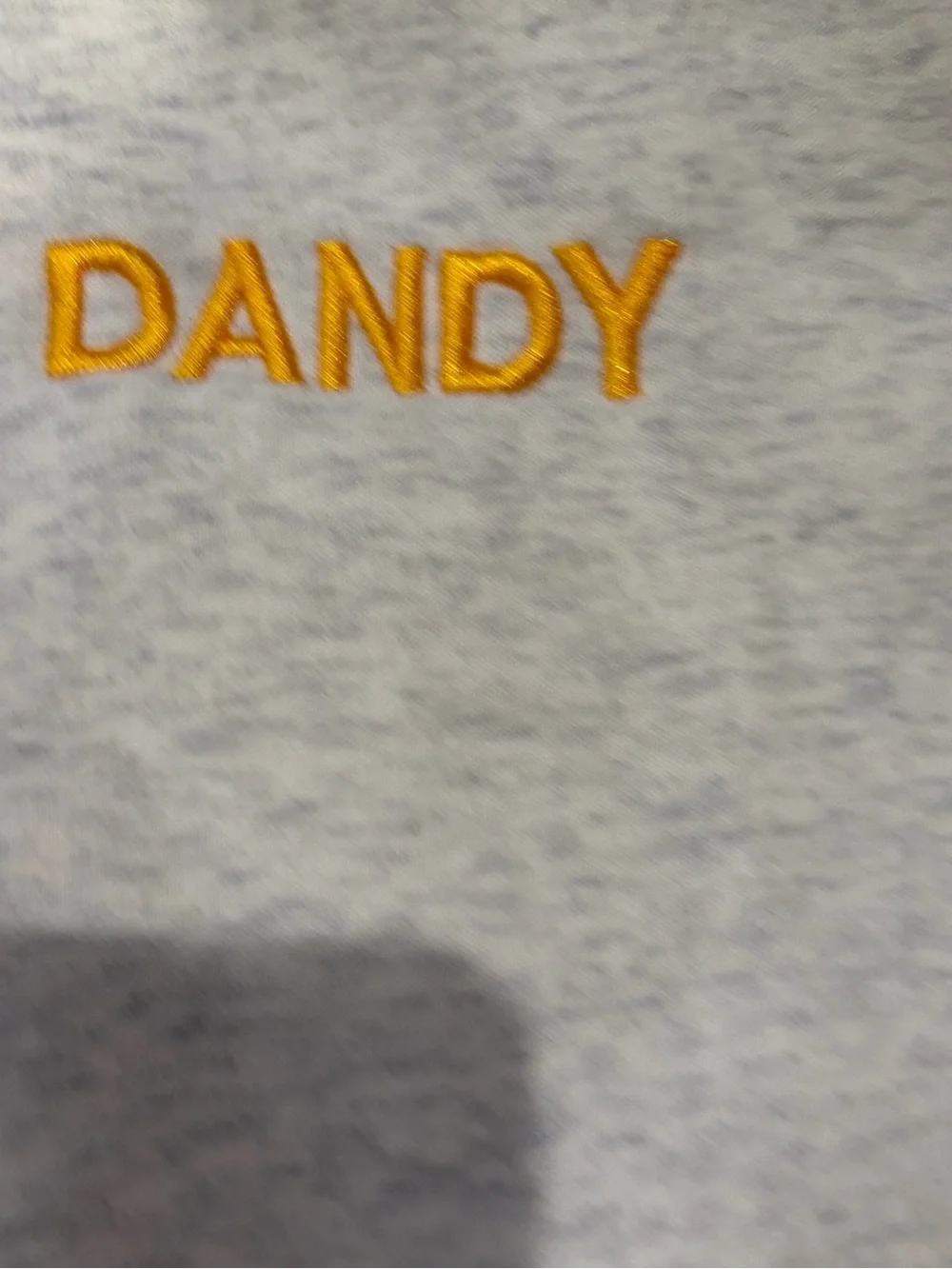 Dandy “Gift Giving" Oversized Lux Hoodie in Heather Gray womens size small - Picture 6 of 8